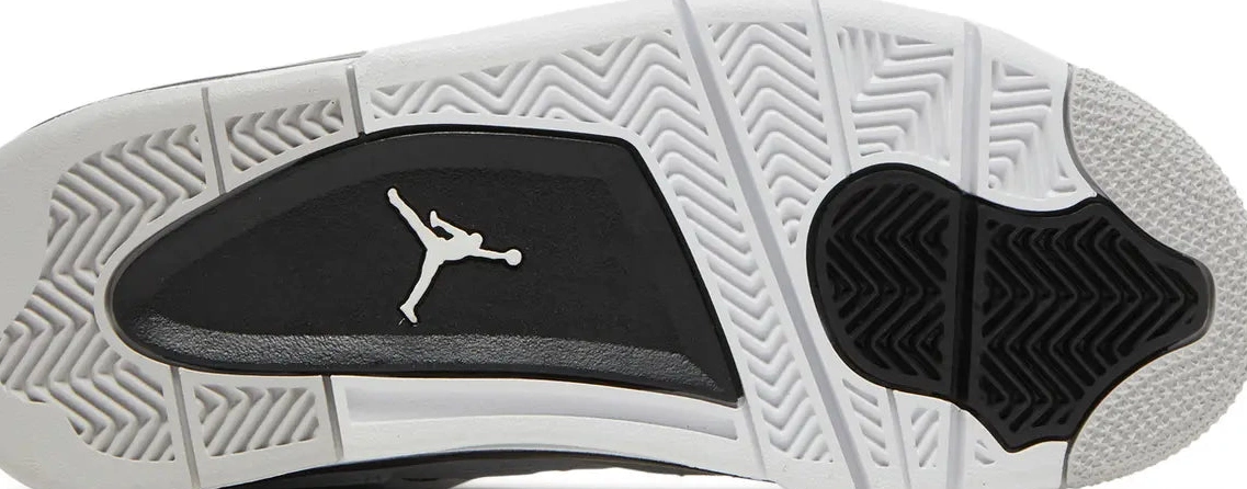 Military Retro GS Black Air Jordan 4 0709
